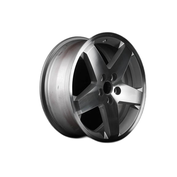 2007-2009 Dodge Caliber 18" Machined Silver OEM Factory Wheel Rim YW39DSLAB