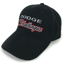 Licensed Dodge Stripe Cotton Baseball Cap Black Official Dodge Stripe Cotton Baseball Hat - Black Sandwich Brim, Licensed Gear Dodge Ram Srt - Foto 11