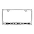 thumbnail image 1 of Dodge Challenger Chrome Plated Metal License Plate Frame Holder, 1 of 1