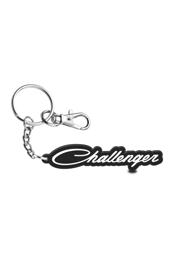 Dodge Challenger Classic Laser Cut Full-Color Printing Acrylic Charm Key Chain