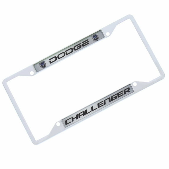 Dodge Challenger License Plate Frame (Black)