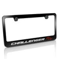 thumbnail image 1 of Dodge Challenger R/T Black Metal License Plate Frame, 1 of 3