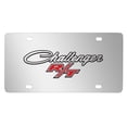 thumbnail image 1 of Dodge Challenger R/T Classic 3D Logo on Chrome Stainless Steel License Plate, 1 of 5