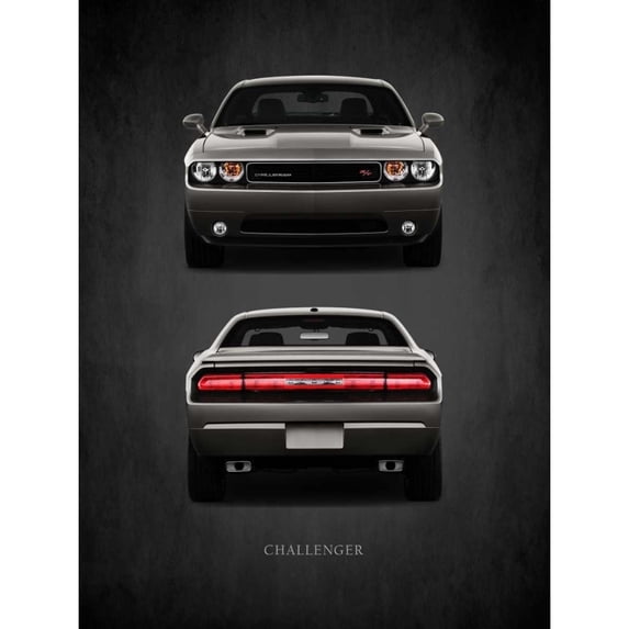 Dodge Challenger RT Poster Print by Mark Rogan RGN114407