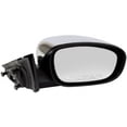thumbnail image 1 of For Dodge Charger 2006 07 08 09 2010 Door Mirror Passenger Side | Power | Heated | Non-Folding | Chrome | 8 Hole/5 Wire | Replacement For CH1321340 | 1CJ981XRAC, 1 of 5