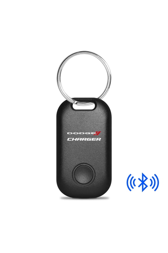 Dodge Charger Black Bluetooth Wireless Key Finder Tracking Device Key Chain