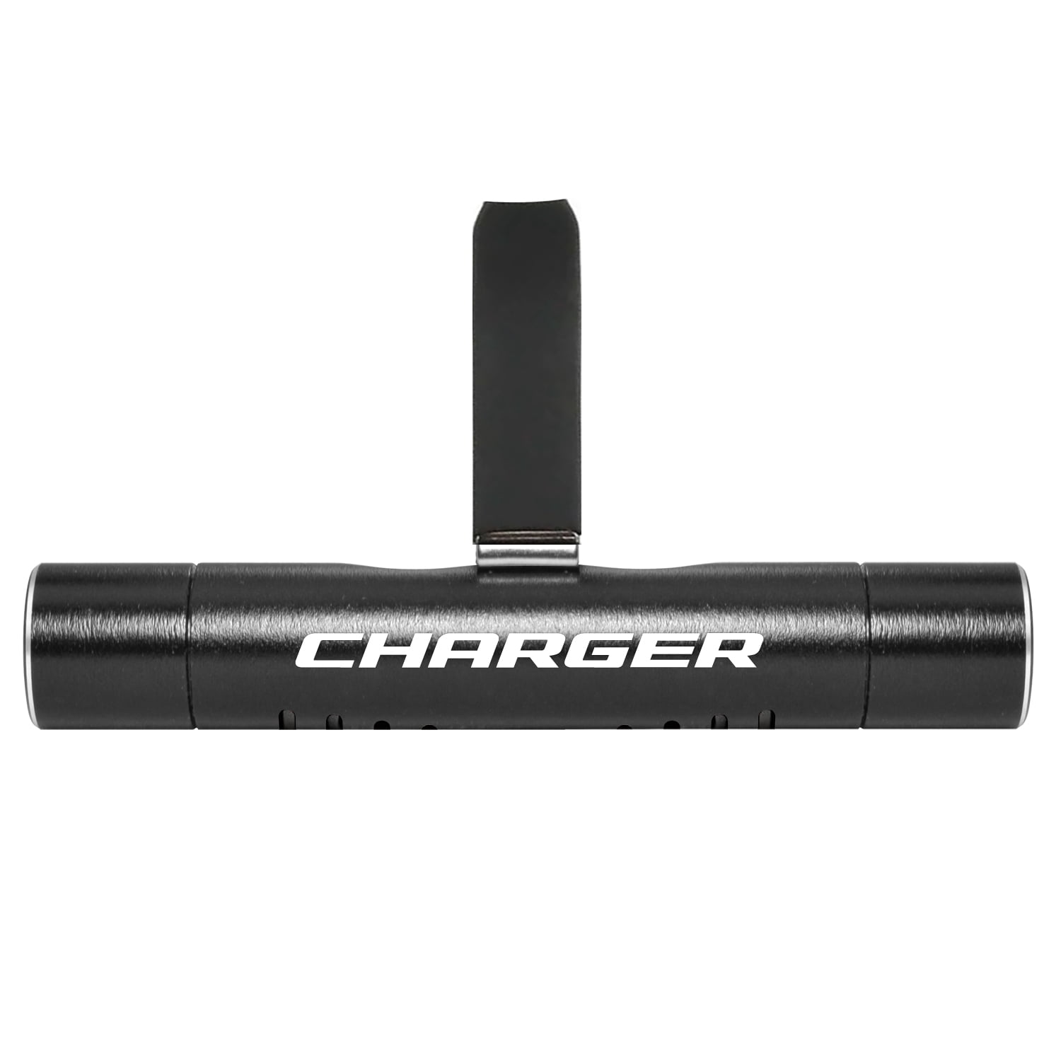 Dodge Charger Car AC Vent Air Freshener Black Clip with adjustable window and 10 Refill Sticks