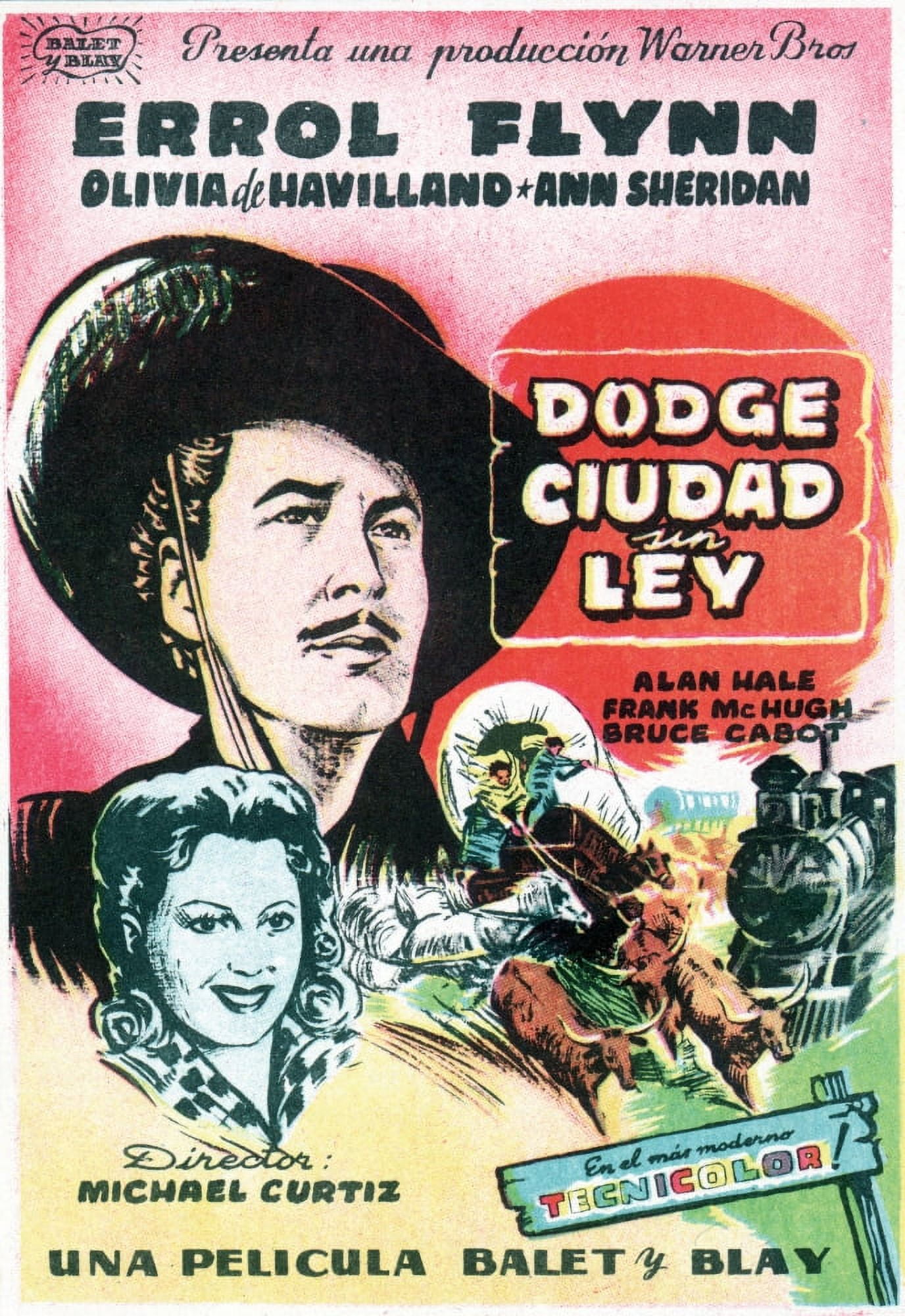Dodge City Canvas Art -  (11 x 17)