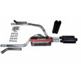 thumbnail image 1 of Dodge Dakota 87-96 2.5" Dual Truck Exhaust Kits Flowmaster Super 44 Corner Black, 1 of 4