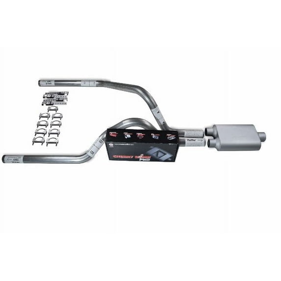 Dodge Dakota 97-05 2.5" Dual Truck Exhaust Kits Cherry Bomb Pro