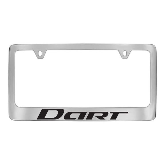 Dodge Dart Chrome Plated Metal License Plate Frame Holder