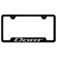 thumbnail image 1 of Dodge Dart Laser Etched Logo Cut-Out License Plate Frame (Black), 1 of 3