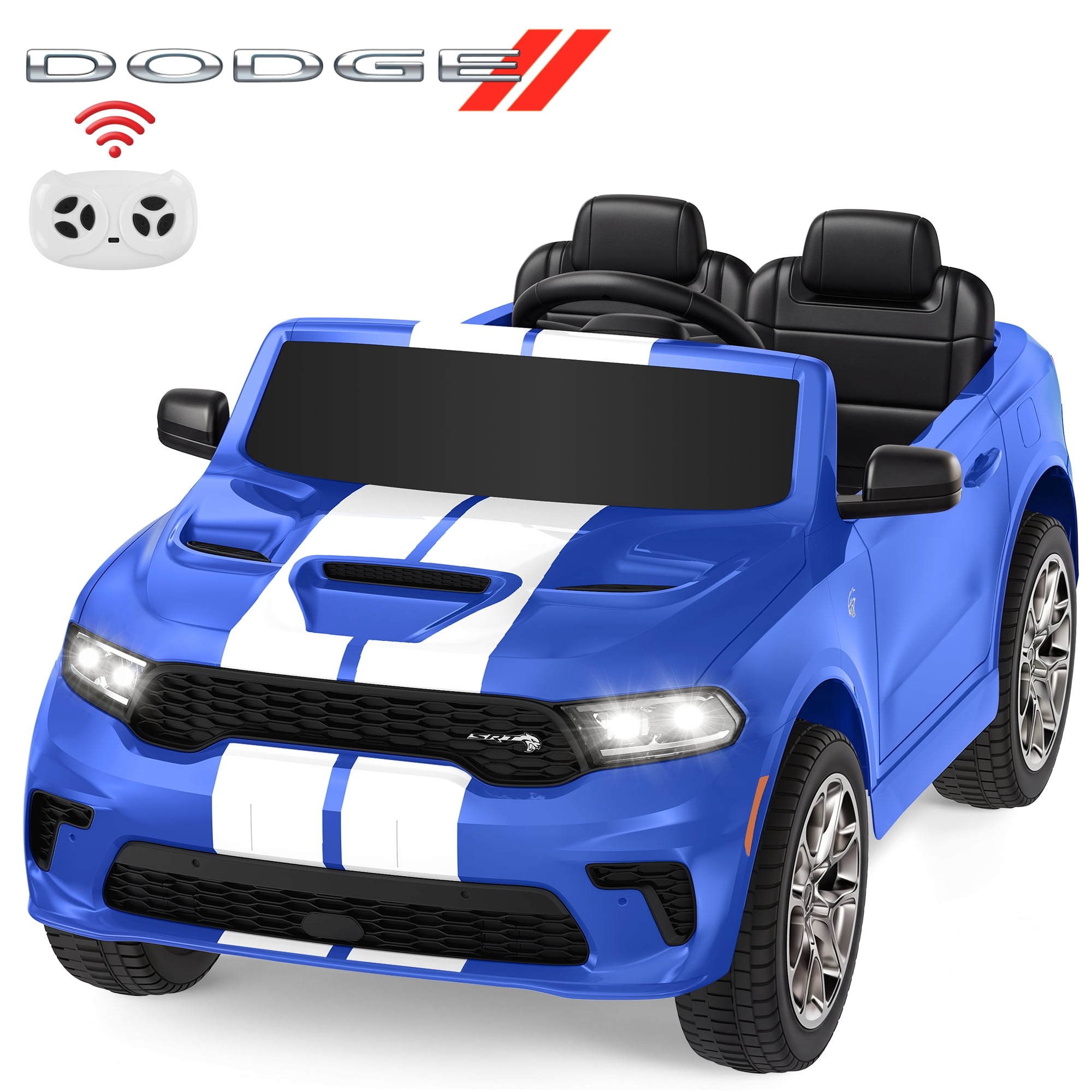 Dodge Kids Electric Ride-On Car, 12V Licensed Dodge Durango