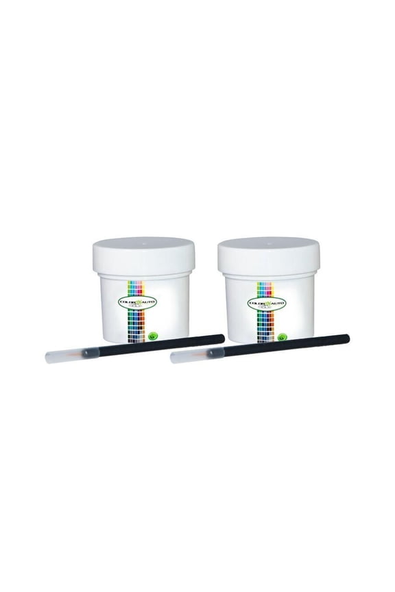 Dodge Durango 2002-12 Stone White PW1 1 oz Base Coat & Clear