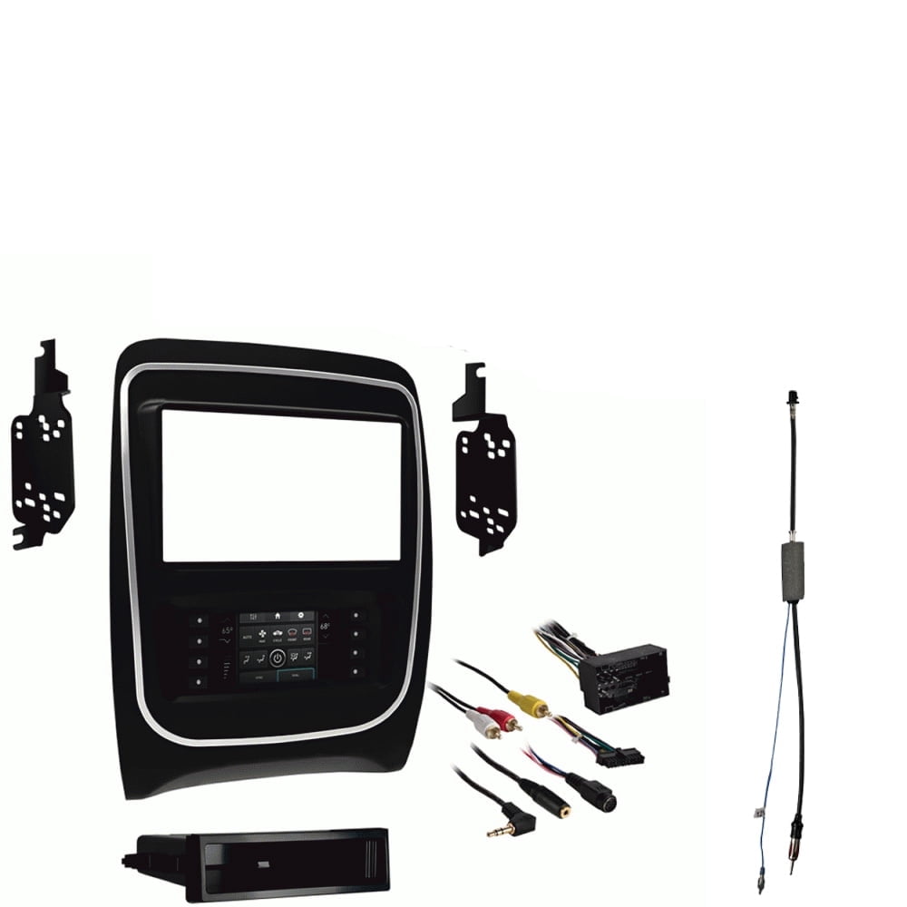 05-07 MAGNUM CHARGER SILVER CAR RADIO STEREO DOUBLE DIN Installation Dash Kit 05-07 MAGNUM CHARGER SILVER CAR RADIO STEREO DOUBLE DIN Installation Dash Kit