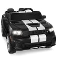 thumbnail image 1 of Dodge Electric Ride on Cars for Kids, 24V Licensed Dodge Durango Powered Ride on Toy with Parent Remote Control, Electric Car Vehicle for Boys 3-6 w/Music Player/LED Light/Safety Belt, Black, 1 of 12