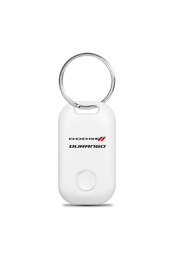 Dodge Durango White Bluetooth Wireless Key Finder Tracking Device Key Chain