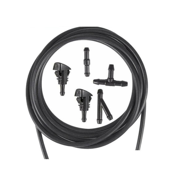 Dodge Durango Windshield Washer Fluid Nozzle Connector Hose Kit With Gasket For 2004-2009 Models Replacement For 4805742Ab 4805742 5116079Aa
