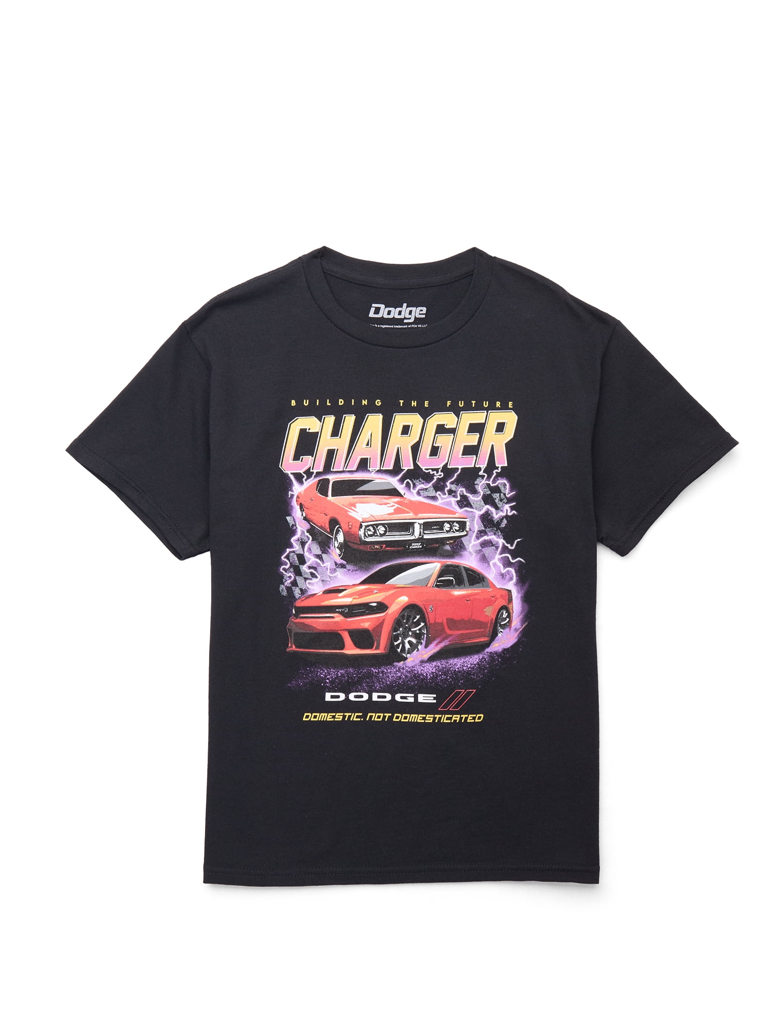 Dodge Future Boys Graphic Tee with Short Sleeves, Sizes 4-18