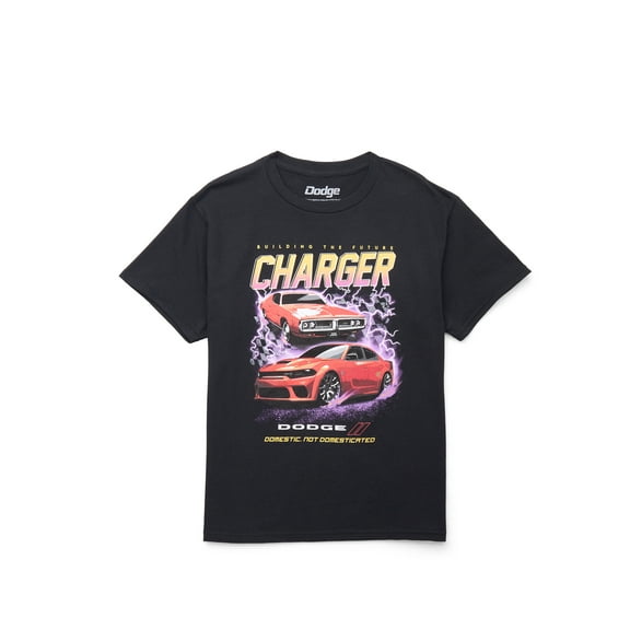Dodge Future Boys Graphic Tee with Short Sleeves, Sizes 4-18