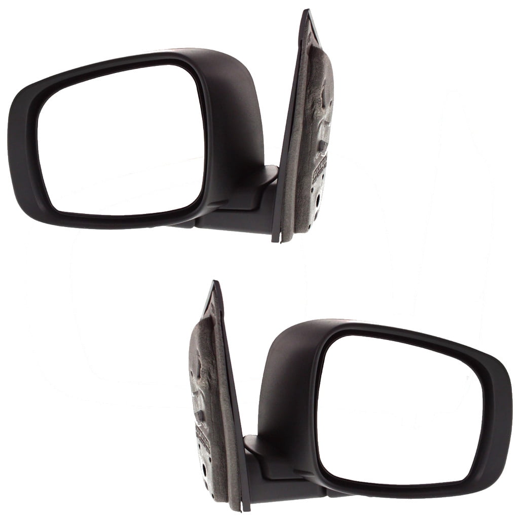 Heated Passenger Side Mirror Glass For Dodge Grand Caravan 2008-2019 – Clip-On, White, Manual Fold