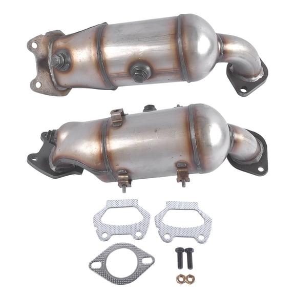 Dodge Grand Caravan Catalytic Converter, Front Left & Right, 3.6L V6 2011-2016 - OEM #68036150AL & 68036151AM Replacement