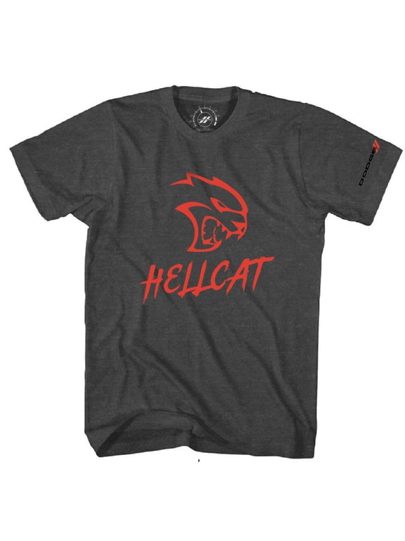 Hellcat Logo T-Shirt Charcoal