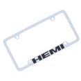 thumbnail image 1 of Dodge Hemi License Plate Frame (Chrome), 1 of 3