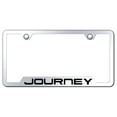 thumbnail image 1 of Dodge Journey Laser Etched Logo Cut-Out License Plate Frame (Chrome), 1 of 3