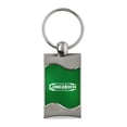 thumbnail image 1 of Dodge Longhorn Rectangular Wave Key Ring (Green), 1 of 2
