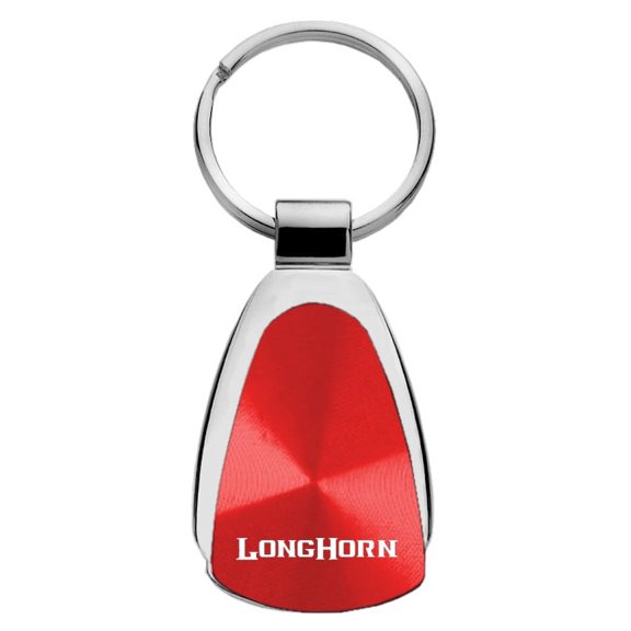 Dodge Longhorn Teardrop Key Fob (Red)