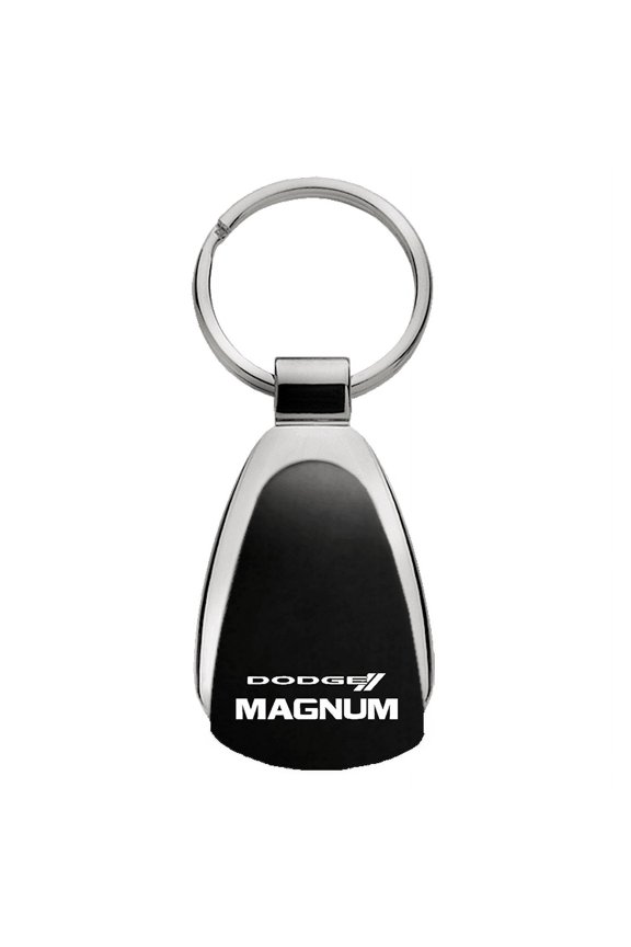 Dodge Magnum Teardrop Key Chain (Black)