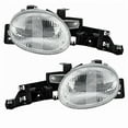 thumbnail image 1 of For Dodge Neon 1995 1996 1997 1998 1999 Headlight Assembly Driver and Passenger Side | Pair | Replacement For CH2502103, CH2503103 | 4761449AB, 4761449, 4761448AB, 4761448, 1 of 4