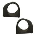 thumbnail image 1 of For Dodge Neon 2003 2004 2005 Fog Light Bezel Driver and Passenger Side | Pair | Front | SRT-4 Models | Made Of Plastic | Primed | Replacement For CH1038111, CH1039111 | 05303603AB, 05303602AB, 1 of 6