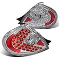 thumbnail image 1 of Dodge Neon Es Acr Rt 4 Door Sedan, Clear Chrome Led Tail Lights Lamps Pair, 1 of 2