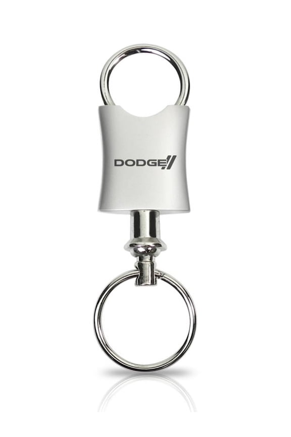 Dodge New Logo Metal Valet Key Chain