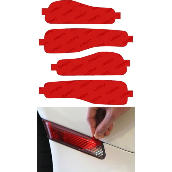 Dodge RAM 2500, 3500 (19- ) Red Reverse Light Covers