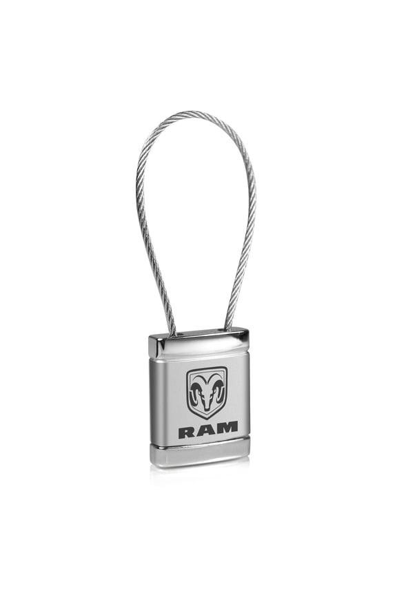 Dodge RAM Chrome Cable Key Chain
