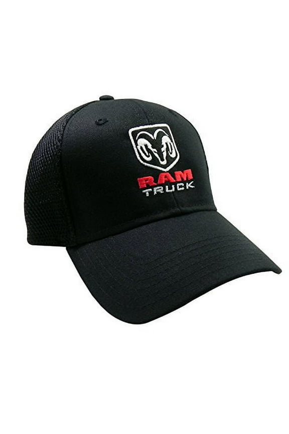 Dodge RAM Logo Black Baseball CapChevrolet