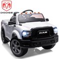 thumbnail image 1 of Dodge RAM 2500 Ride On Car for Kids, 12V Powered Ride on Toy with Remote Control, Rear Wheel Suspension, 5 Point Safety Harness, Bluetooth, LED Lights, Electric Vehicles for 3-5 Year, 1 of 12