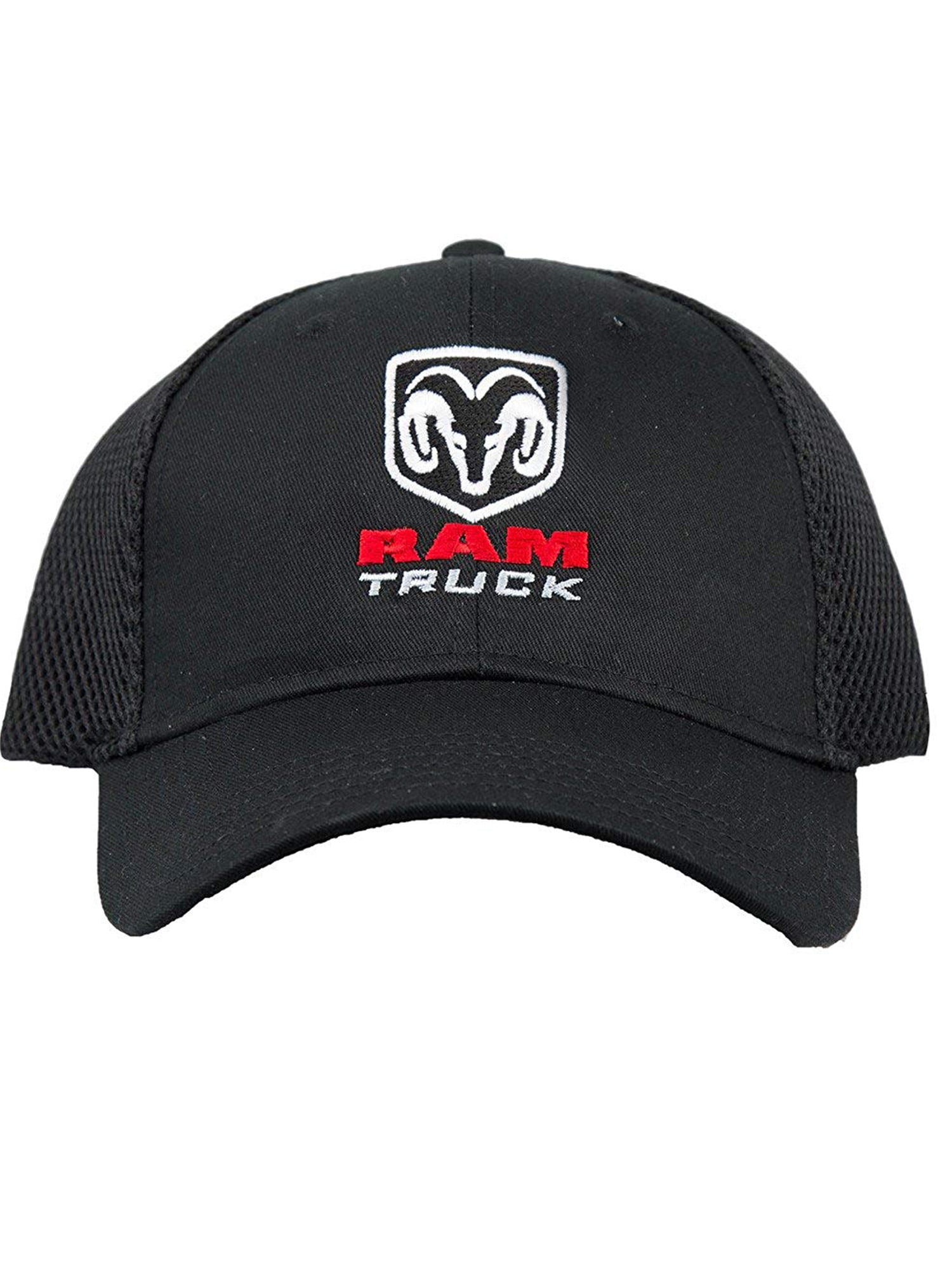 Dodge RAM Truck Mesh-Back Adjustable Hat Black