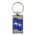 thumbnail image 1 of Dodge RT Rectangular Wave Key Ring (Blue), 1 of 2
