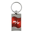 thumbnail image 1 of Dodge RT Rectangular Wave Key Ring (Red), 1 of 2