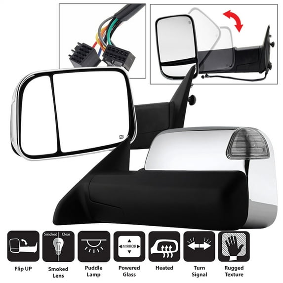 Dodge Ram 1500 09-12 L&R Fits select: 2010-2012 DODGE RAM 2500, 2010-2012 DODGE RAM 3500