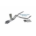 thumbnail image 1 of Dodge Ram 1500 09-18 2.5" Stainless Dual Exhaust Kit 1 Chamber muffler Clamp Tip, 1 of 2