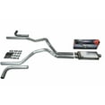 thumbnail image 1 of Dodge Ram 1500 94-03 2.5" Dual Exhaust Kits Flow II Stainless Muffler Side Exit, 1 of 3