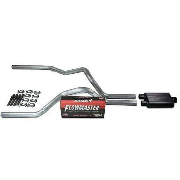 Dodge Ram 1500 Truck 04-08 2.5" Dual Truck Exhaust Kits Flowmaster Super 44