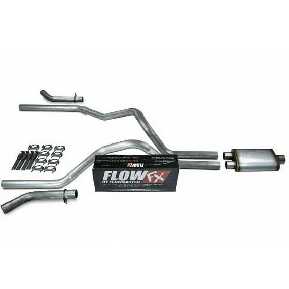 Dodge Ram 1500 Truck 94-03 2.5" Dual Exhaust Kits Flowmaster Flow FX Corner Exit