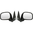 thumbnail image 1 of For Dodge Ram 3500 2002-2009 Door Mirror Driver and Passenger Side | Pair | Manual | Non-Heated | Mega Cab | Textured | Replacement For 55077439AJ, 55077438AJ | CH1320202, CH1321202, 1 of 4