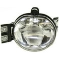 thumbnail image 1 of For Dodge Ram 4000/4500/5500 2009 Fog Light Assembly Driver Side | Front | Clear Lens | Chrome Housing | Replacement For CH2592121 | 116-03218, 55077475AE, 1 of 4